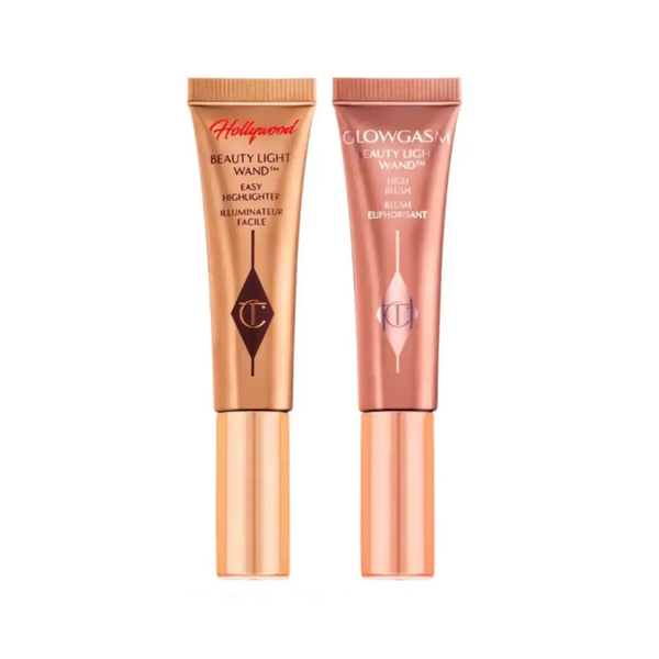 Набор косметики Charlotte Tilbury хайлайтер + румяна Charlotte Tilbury Charlotte's Superstar Glow Kit 410-a4b фото