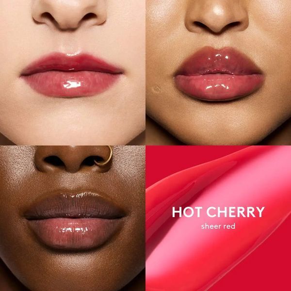 Блиск - плампер для губ Fenty Beauty by Rihanna Gloss Bomb Heat Universal Lip Luminizer + Plumper, Hot Cherry 9ml 922-523 фото