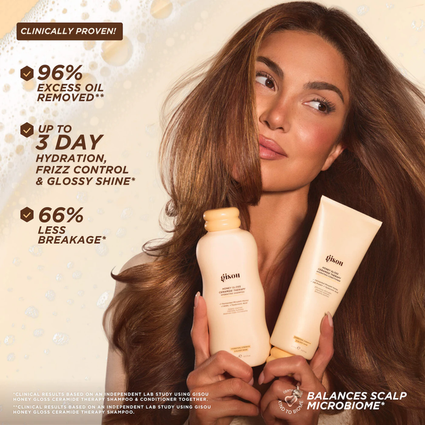 Кондиционер для волос Gisou Honey Gloss Ceramide Therapy Hydrating Conditioner, 50 мл 4c4-4a7 фото