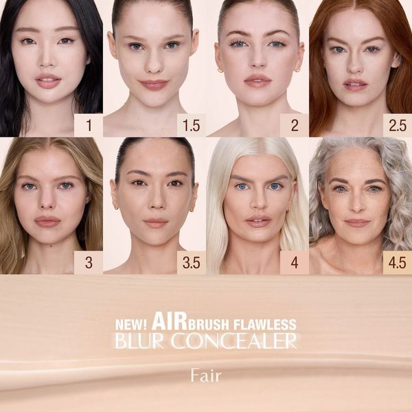 copy_Консилер Charlotte Tilbury Airbrush Flawless Blur Concealer, оттенок 2 Fair, 8.3 мл 410-c0b фото