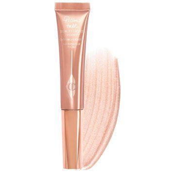 Жидкие румяна-хайлайтер Charlotte Tilbury Glowgasm Beauty Light Wand, оттенок - Pillow Talk 6c8-164 фото