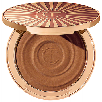 Бронзер Charlotte Tilbury Beautiful Skin Sun-Kissed Glow Cream Bronzer, оттенок - 02 Medium, 21 г 7a0-020 фото