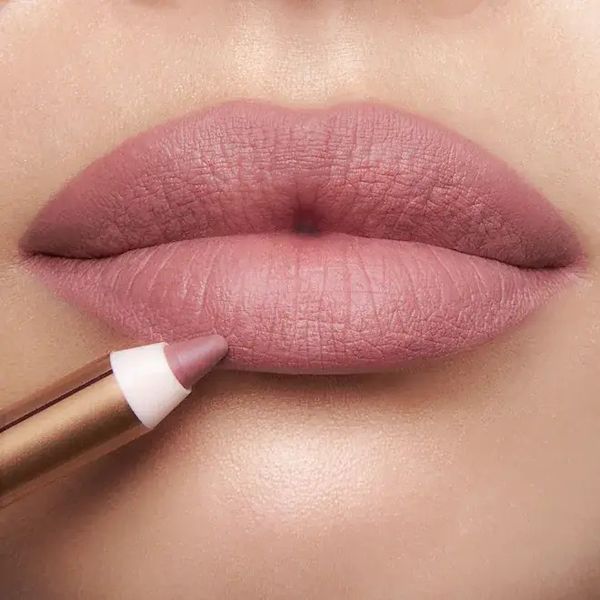 Набір для губ Charlotte Tilbury Pillow Talk Fair Lipstick & Liner Set Mini, помада та олівець 0a9-90a фото