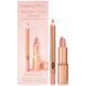 Набір для губ Charlotte Tilbury Pillow Talk Fair Lipstick & Liner Set Mini, помада та олівець 0a9-90a фото 1