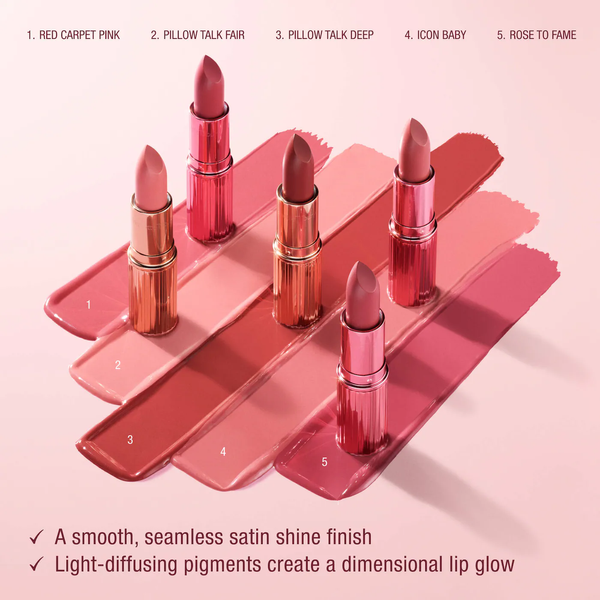 Губная помада Charlotte Tilbury K.I.S.S.I.N.G оттенок 90s Pink 509-c00 фото