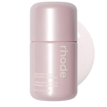 Увлажняющее молочко-хайлайтер для лица и тела Rhode Highlight Milk, оттенок 01 Pearly Pink, 65 мл 5i3-7i8 фото