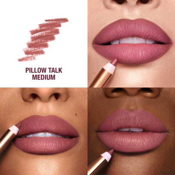 Карандаш для губ Charlotte Tilbury Collagen Lip Cheat, оттенок - Pillow Talk Medium, 1.2 г 975-457 фото