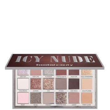 Палетка тіней для повік Huda Beauty Icy Nude Eyeshadow Palette, 16г a6a-804 фото