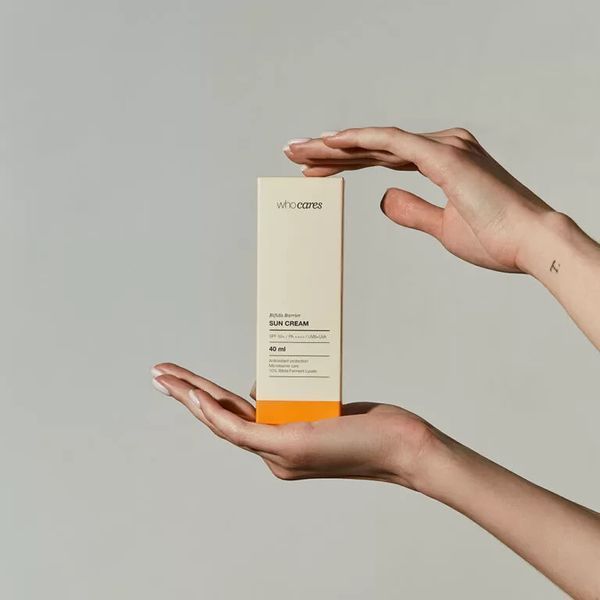 Сонцезахисний крем Who Cares Bifida Barrier Sun Cream SPF50, 40 мл 435-7c5 фото