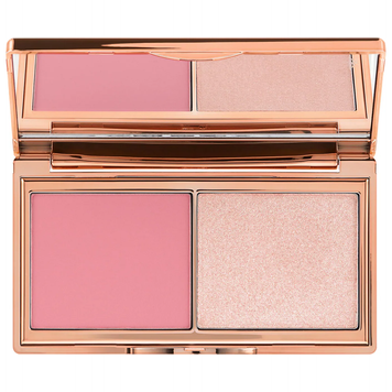 Палетка рум'яна та хайлайтер Charlotte Tilbury Mini Hollywood Blush & Glow Palette ccb-b99 фото