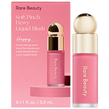Рідкі рум'яна (міні) Rare Beauty Mini Soft Pinch Liquid Blush - відтінок Happy (3.2 ml) 939-153 фото