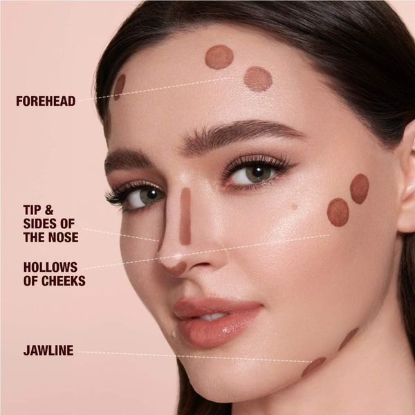 Кремовий контуринг для обличчя Charlotte Tilbury Hollywood Contour Wand відтінок Fair, 12мл cci-24c фото
