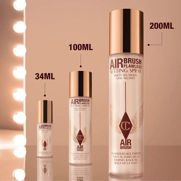 Фіксуючий спрей для макіяжу Charlotte Tilbury Airbrush Flawless Setting Spray, 34 мл (без коробки) bii-cia фото